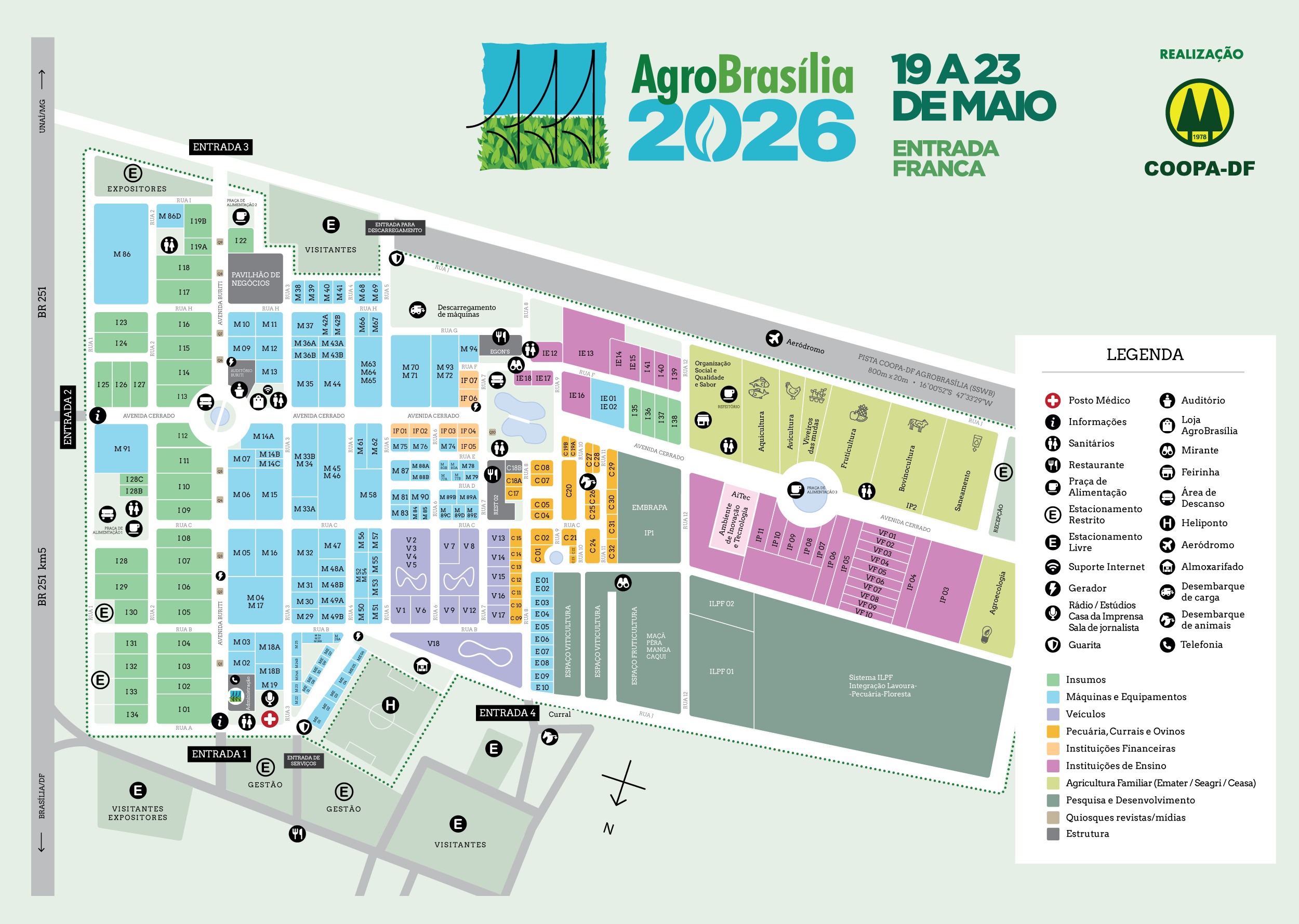 Mapa de feira