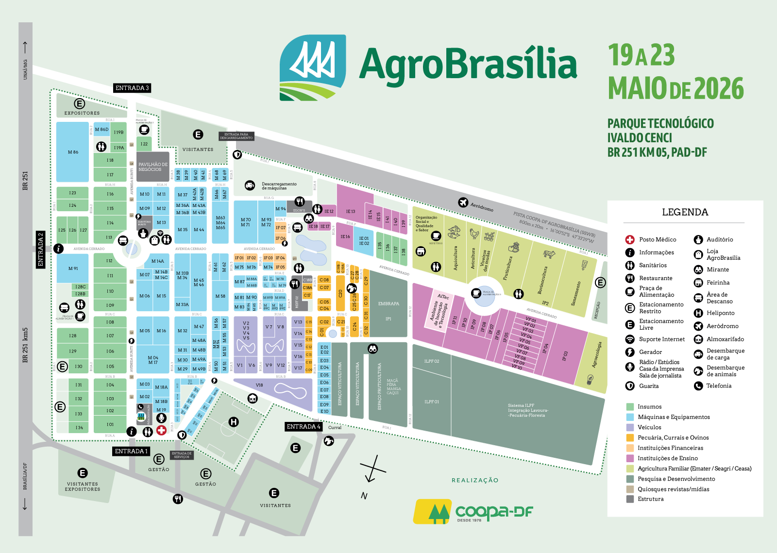 Mapa de feira