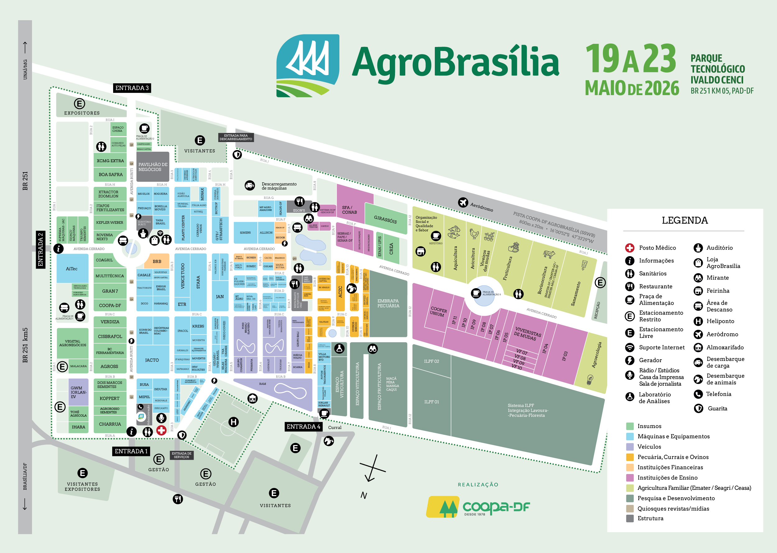 Mapa de feira